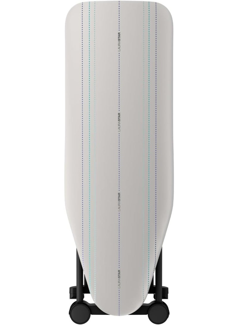 لوراستار Laurastar Smart I، بخار صحي، يقضي على 99.9% من البكتيريا والفيروسات، مكواة احترافية، طاولة كي نشطة، ترموستات جديد، أزواج بكرات، خزان مياه قابل للإزالة - Image 5